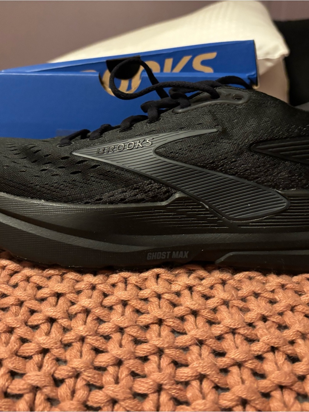 Brooks Ghost Max Running Shoe - Black